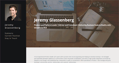 Desktop Screenshot of jeremyglassenberg.com