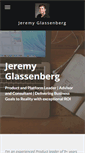 Mobile Screenshot of jeremyglassenberg.com